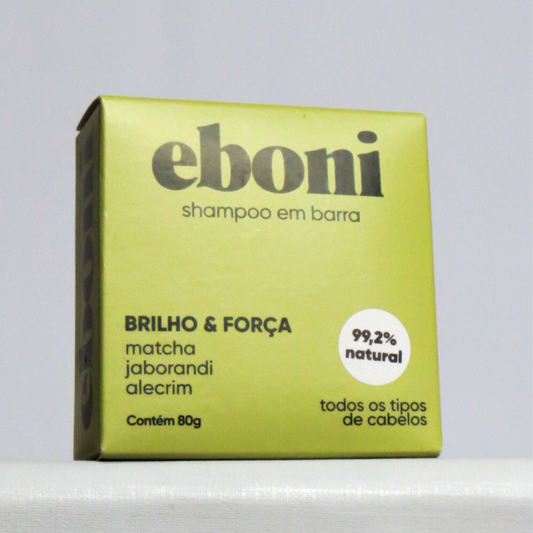 Shampoo em Barra Matcha